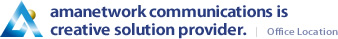 amanetwork communications is creative solution provider.